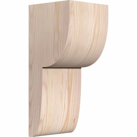 Ekena Millwork Crestline Rough Sawn Corbel, Douglas Fir, 6"W x 6"D x 14"H COR06X06X14CRE00RDF